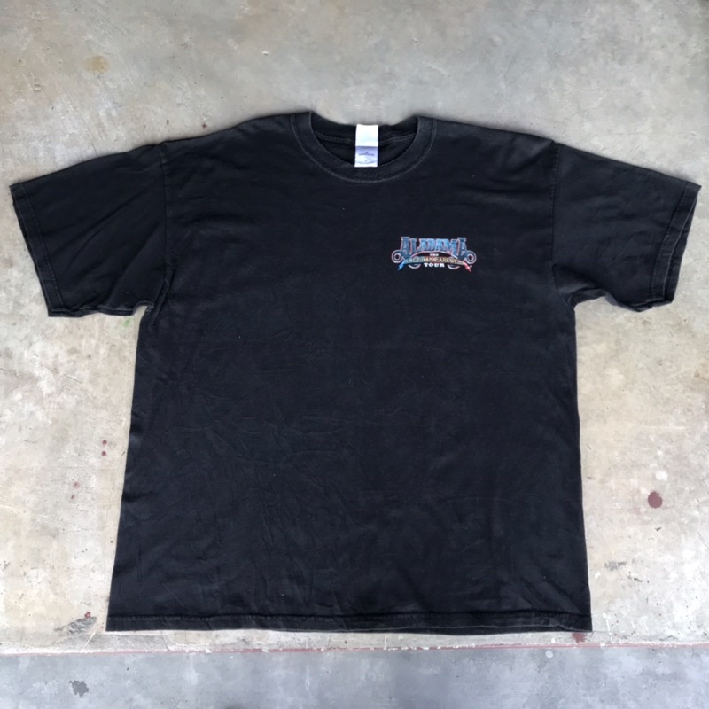 vtg.T-Shirt เสื้อวง ALABAMA THE AMERICAN FAREWELL TOUR COLUMBUS CIVIC CENTER COLUMBUS, GA APRIL 16, 