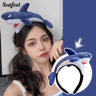 Seafeel_ ที่คาดผม ขอบนิ่ม ยืดหยุ่นสูง เครื่องประดับผม