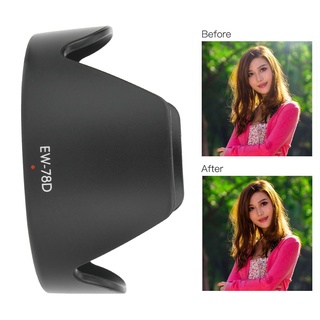 Lens Hood อะไหล่ เลนส์ฮู้ด Ew-78D Abs สำหรับ Canon Ef-S 18-200 มม. F/3.5-5.6 Is