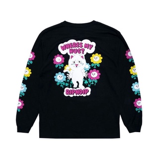 SLUM LTD - RIPNDIP Wheres My Hug Long Sleeve Black