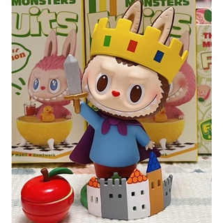 【ของแท้】POPMART Labubu The Monsters Fruit Series ชุดกล่องสุ่ม ตุ๊กตาฟิกเกอร์ซ่อน 12 แบบ สําหรับตกแต่ง