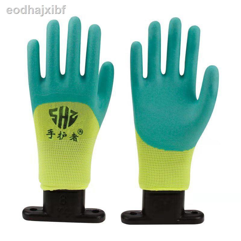 เคลือบหลุมร่องฟัน ☜ถุงมือ Foam King การคุ้มครองแรงงานจุ่มทนต่อการสึกหรอ