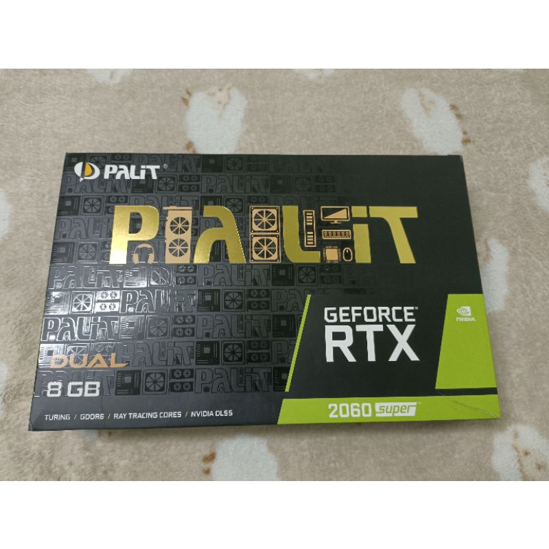 rtx 2060 super 8gb Palit มือสอง มีไฟสีขาว