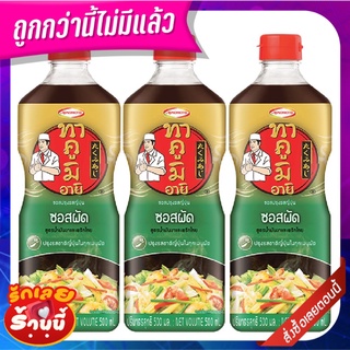 ทาคูมิ ซอสผัด 500 มล. x 3 ขวด Takumi Stir-Fried Sauce 500 ml x 3 Bottles