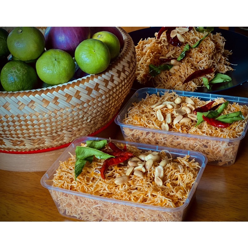 หมี่กรอบสามรสสูตรคุณย่าหมี่กรอบโฮมเมด เปรี้ยวหวานกลมกล่อมอร่อยเคี้ยวเพลิน