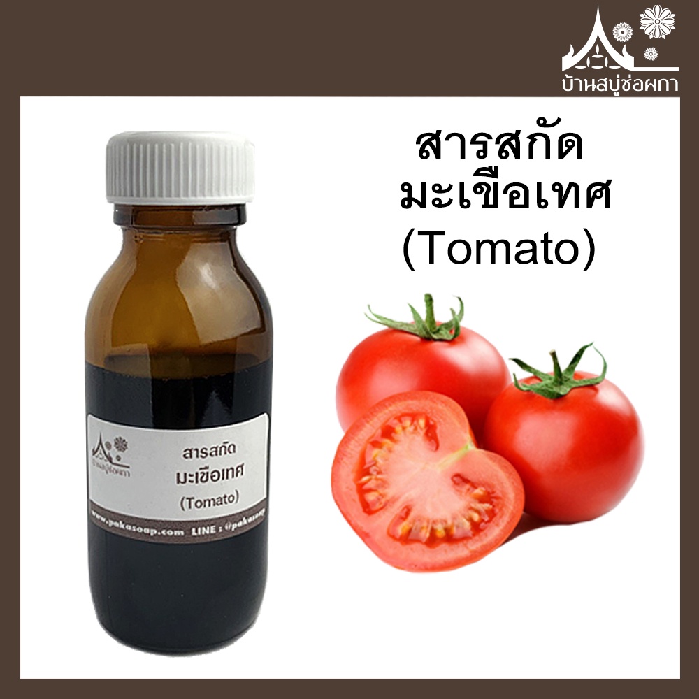 สารสกัดมะเขือเทศ (Tomato extract) สบู่ เครื่องสำอาง