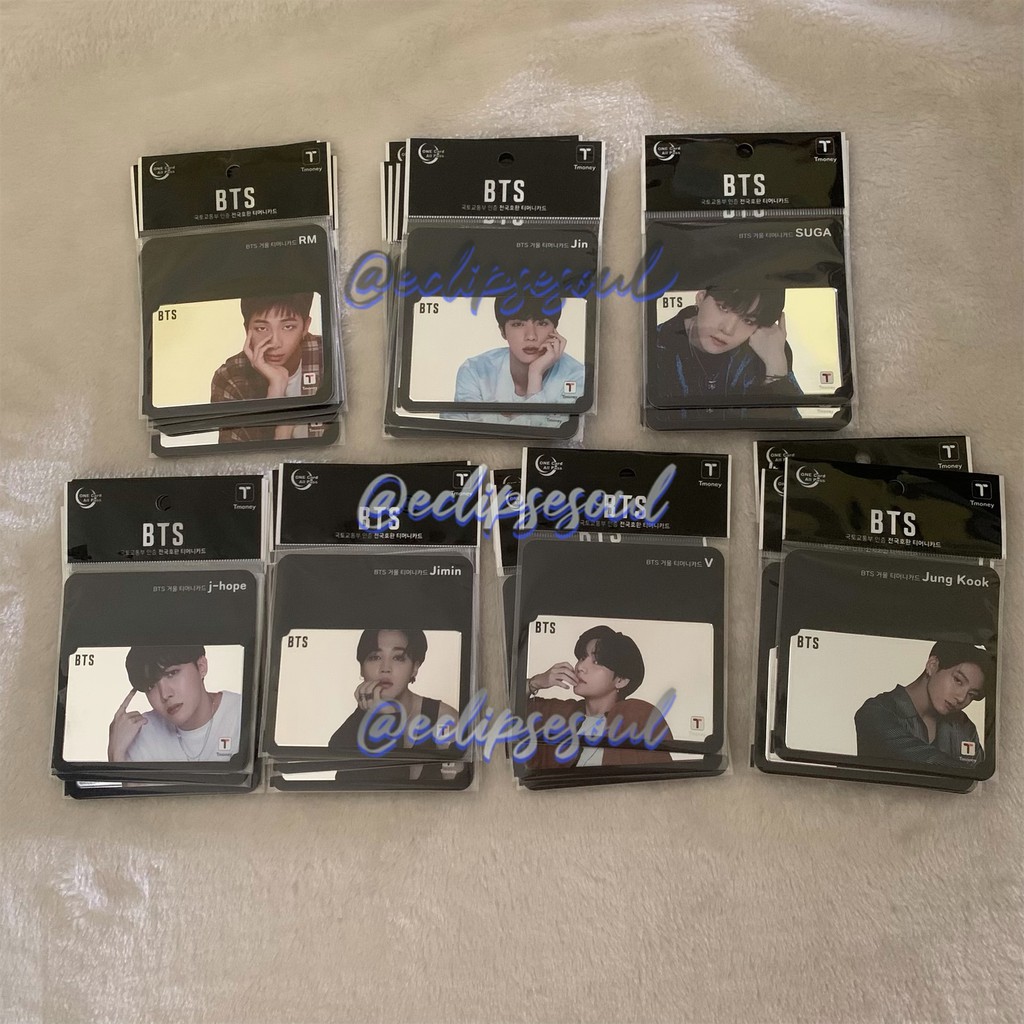 Bts T-MONEY MIRROR CARD 2021