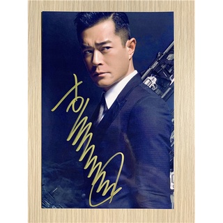 สติ๊กเกอร์ สติ๊กเกอร์กันน้ำ สติ๊กเกอร์ติดรถ แม๊กเนท แม่เหล็กติดตู้เย็น ตัวติดตู้เย็น กู่เทียนเล่อ Louis Koo ลายเซ็น