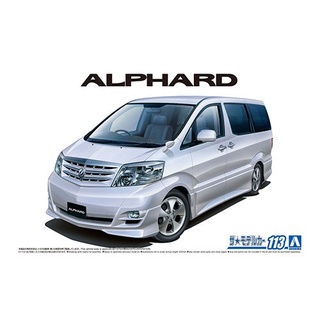 Aoshima 1/24 Toyota Alphard (NH10W) G/V MS/AS 2005