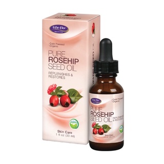 ออยล์บำรุงผิว Life Flo Pure Rosehip Seed Oil - 30ml โรสฮิปออยล์ ออร์แกนิค