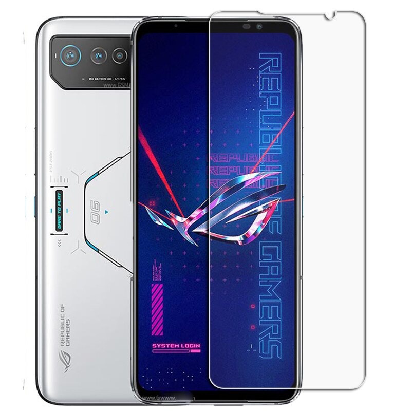 ASUS ROG PHONE 7 Rog 6/ROG PHONE 6 PRO TEMPERED GLASS CLEAR SCREEN GUARD PROTECTOR