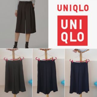 กางเกง Uniqlo Wide Pants มีให้เลือก 3 สี3ไสต์ดีเทลสวยใหม่กป...หลังยังไม่ตัดด้าย...