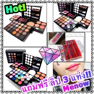 (ส่งฟรี) แถมลิป 3 แท่ง!!! Sivanna Pro makeup palette