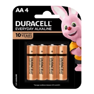 ถ่านอัลคาไลน์ alkaline battery 2A/3A Everyday สีทองแดง(2031) Duracell(USA.no.1)อีก150ประเทศใช้