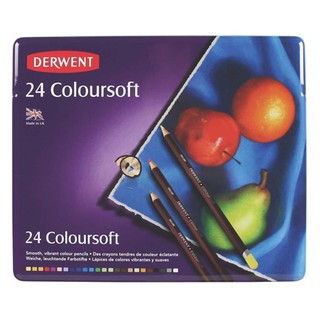 สีไม้ DERWENT Coloursoft 24/36 สี