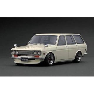 Ignition Model : IG2220 1/18 Datsun Bluebired (510) Wagon White