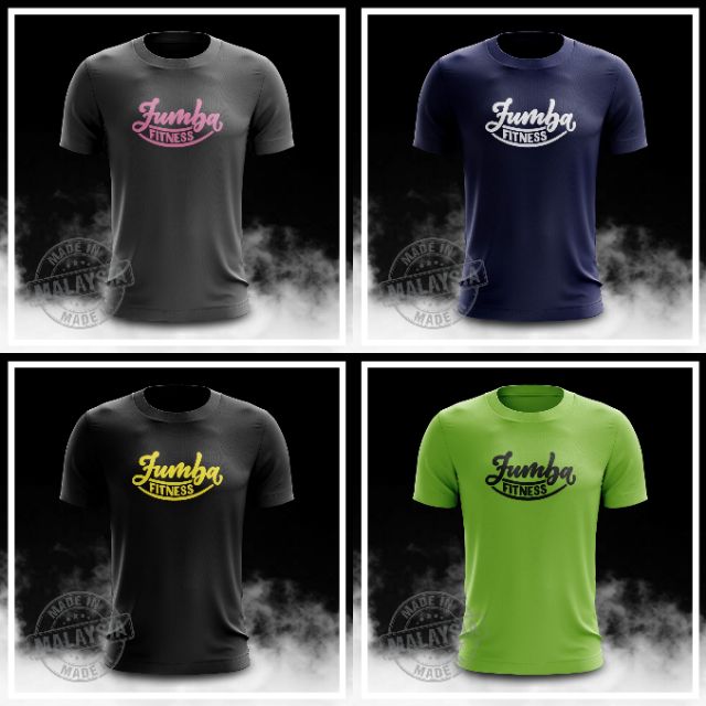 ZUMBA FITNESS เสื้อยืดแขนสั้น