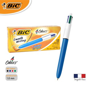 [Official Store] BIC บิ๊ก ปากกา 4 Colours Medium ปากกาลูกลื่…