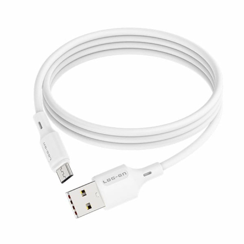 ชัดเจน WAREHOUSE LOGON MICRO USB DATA CABLE 1M LO-CB28 FASTCHARGING ต่อชิ้น
