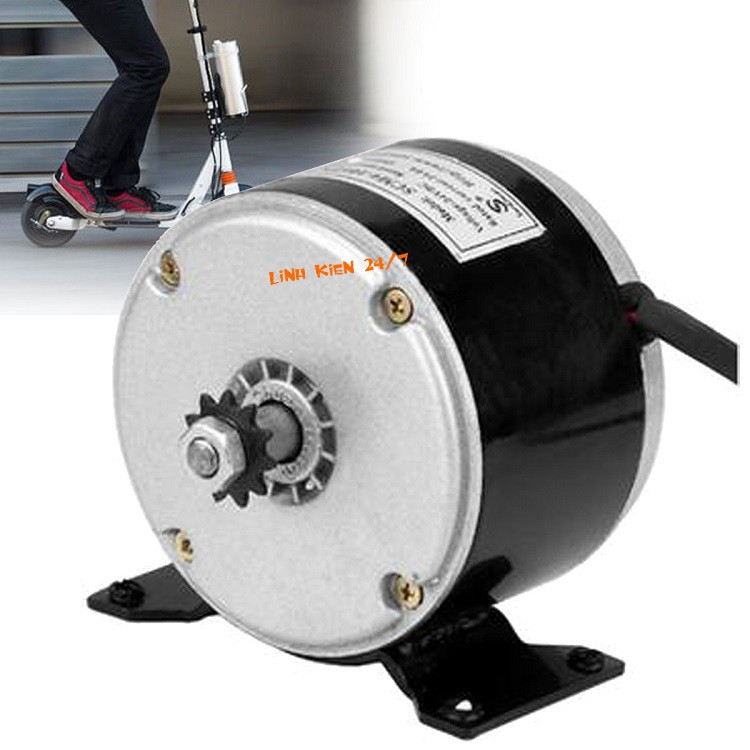 มอเตอร์รถยนต์ไฟฟ้า MY1025 24VDC 250W 12mm Shaft (ประเภทดี)