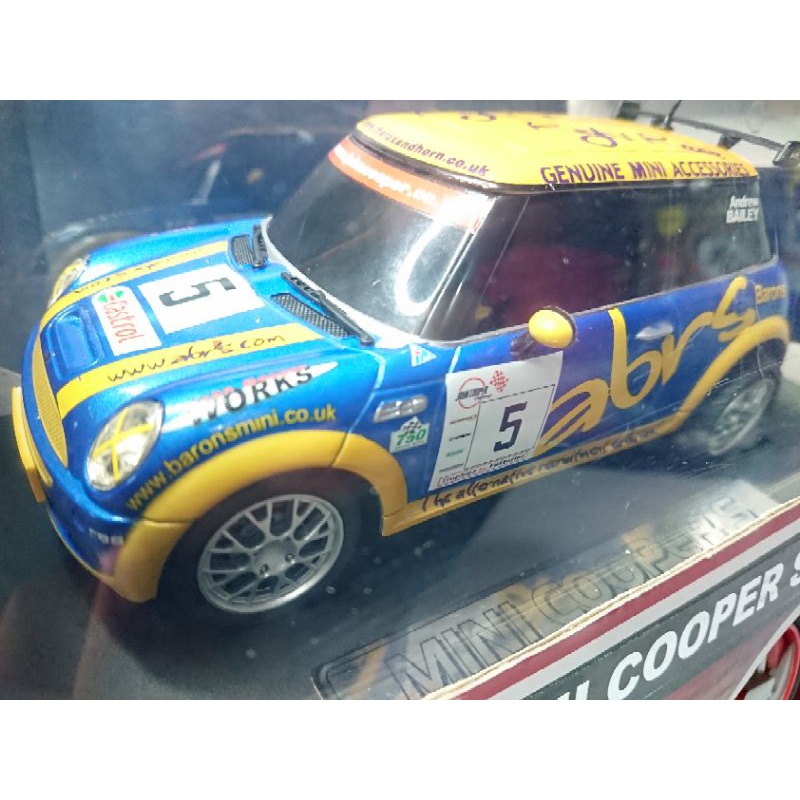 Mini Cooper S Auldey Race Tin RC ได้รับอนุญาตแล้ว