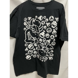 เสื้อยืดผ้าฝ้าย พิมพ์ลายกราฟิกเกม Super Game On Nintendo ideo CGdmna01NGbpeb39 สีดําSize S-5XL