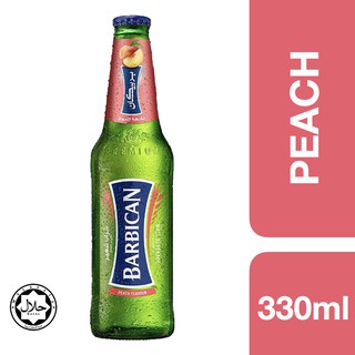 ราคาBarbican Malt Beverage Peach Flavour 330ml ++ บาร์บิคาน เครื่องดื่มมอลต์สกัด รสพีช ขนาด 330ml