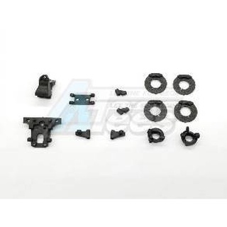 GL RACING GLD front bulkhead,steering knuckles  &amp; parts set  GLD-S-001