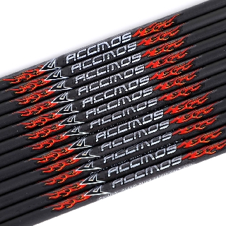 เพลาลูกศรคาร์บอนบริสุทธิ์ 33 นิ้ว ID 6.2 มม. 250 300 350 400…