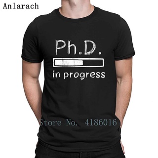 ใหม่ เสื้อยืดลําลอง แขนสั้น พิมพ์ลาย Phd Phd Loading Funny Progress Bar Style สําหรับผู้ชาย A1สามารถปรับแต่งได้