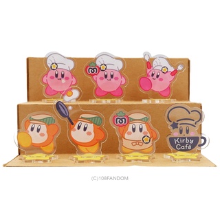 🌟ครบเซ็ต 7 แบบ Kirby 2.5D Acrylic Figure Kirby Collection Cafe Limited 2016 เคอร์บี้