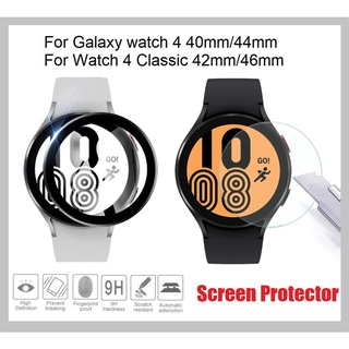 ฟิล์ม Samsung Galaxy Watch 4 Screen Protector Full Covered 3D Curved Protective Film For Galaxy Watch 4 classic 42mm 46mm Hydrogel soft film , Galaxy Watch 4 ฟิล์ม 40mm 444mm Tempered Glass