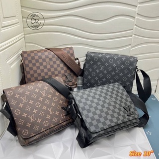 💼 กระเป๋าสะพาย Louis Vuitton 10” กระเป๋าสะพายข้าง แถมถุงผ้าแบรนด์ งานเกรดมิลเลอร์