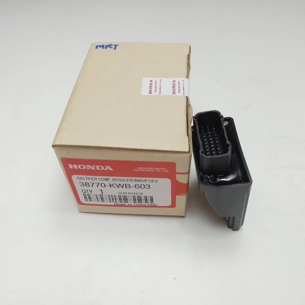 กล่องไฟ ECU-เวฟ-110-ไอ-2009-2010-38770-KWB-603-รหัส