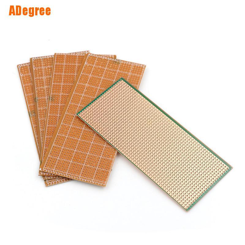Adegree) บอร์ดวงจร Veroboard Veroboard Pcb 6.5X14.5 ซม. 5 ชิ้น Shopee
