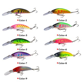 เหยื่อปลอม fishing lure 7.0 cm  สำหรับตกปลา ช่อน กระสูบ ชะโด