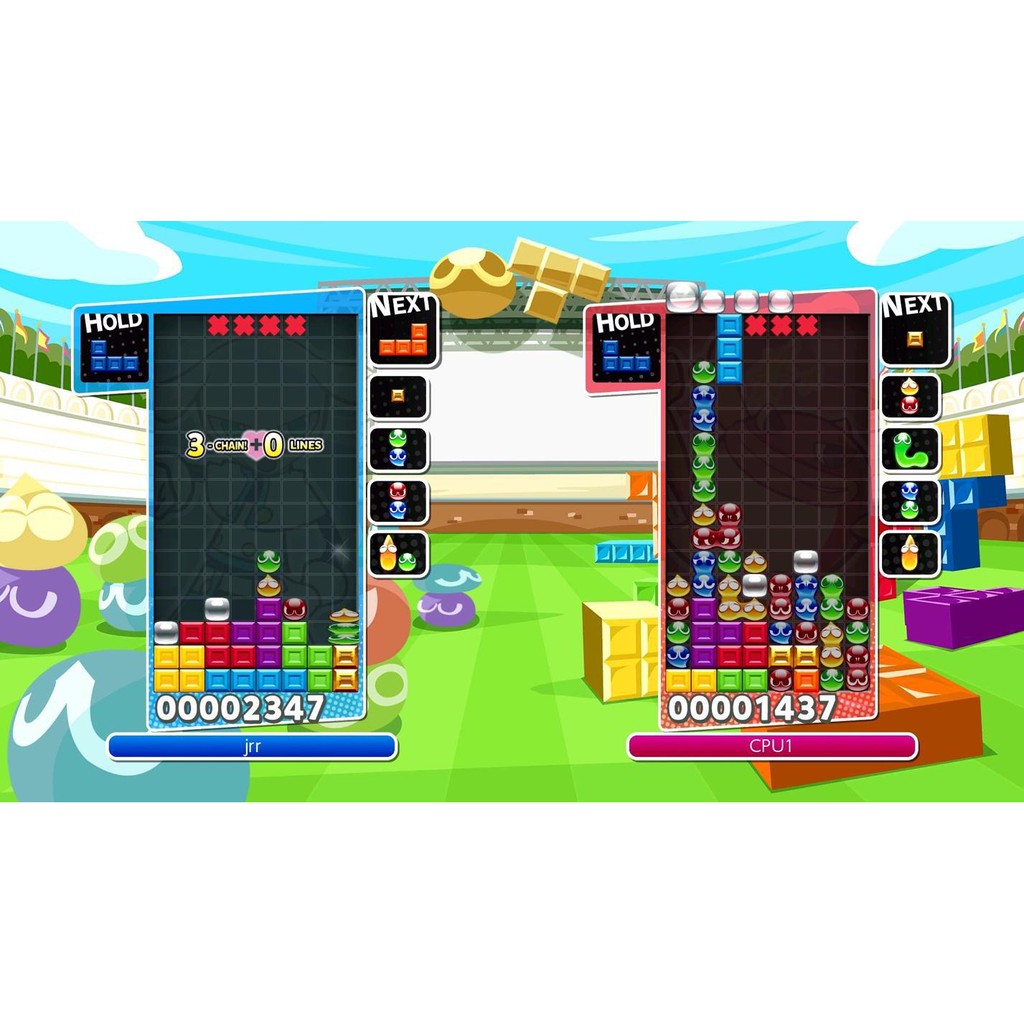 PUYO PUYO Tetris Nintendo Switch Game แผ่นแท้มือ1!!!!! (Tetris Switch)(Puyo Puyo Switch)