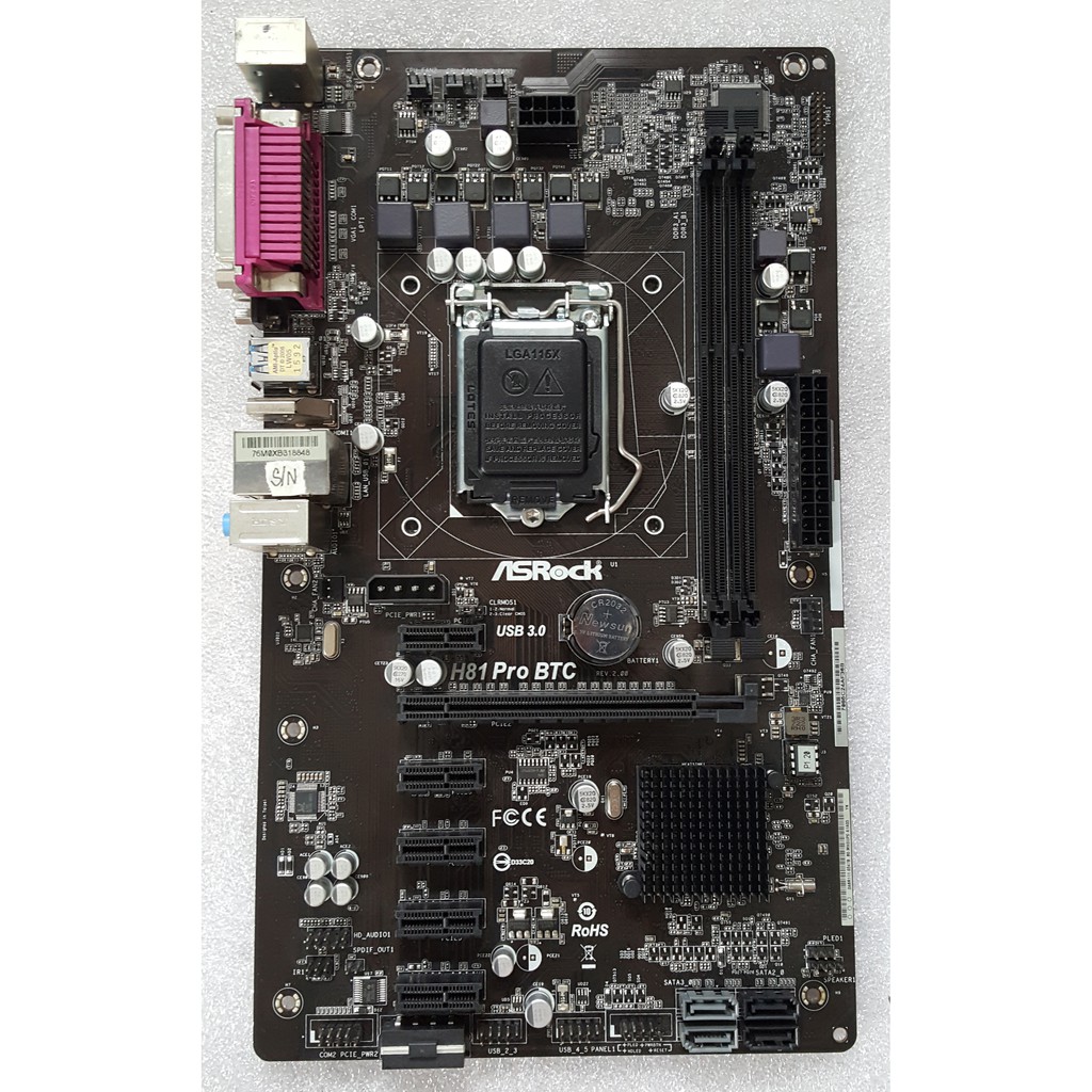 Mainboard Asrock H81 Pro BTC (4)