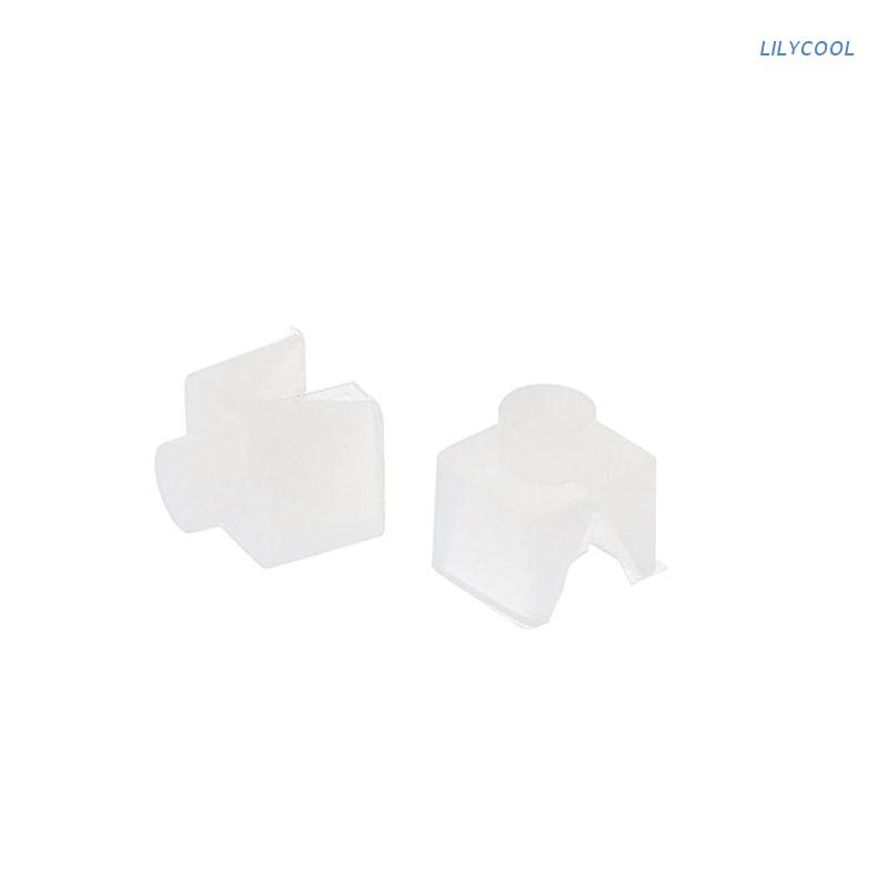 LILY * 1 คู่ V Block Teflon Tonarmlager Tone Bearings ชุดเปลี่ยนสําหรับ Lenco Vinyl Record Turntable