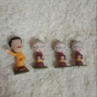 โมเดล พ่อ และ ย่า มารุ​โกะจัง​ maruko​