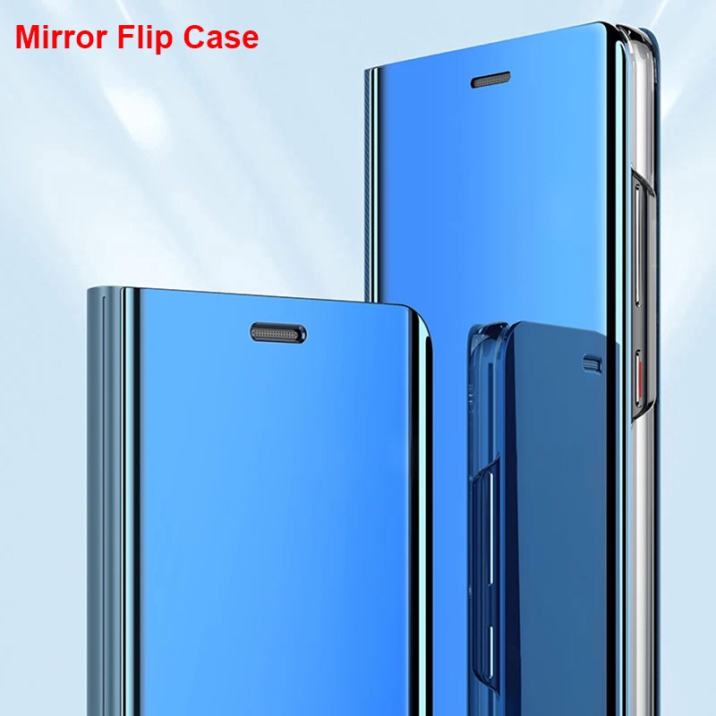 เคสโทรศัพท์มือถือแบบกระจก ฝาพับ สําหรับ Sony Xperia XZ XZ4 XZ5 Xperia 5 Xperia 1 Xperia1 II