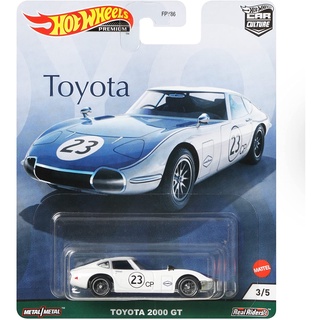 [พร้อมส่ง] รถเหล็ก HOTWHEELS PREMIUM ของแท้ Car Culture TOYOTA Toyota 2000GT HWP2021_#GRJ98