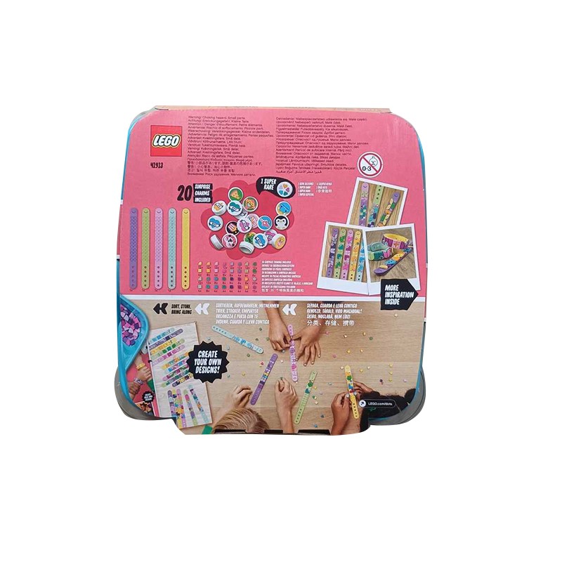 LEGO DOTs Series 41913 �?ร�?อย�?�?อ�?ือ�?ุ�?หรู Dot the World Girls Build Building Blocks Children 