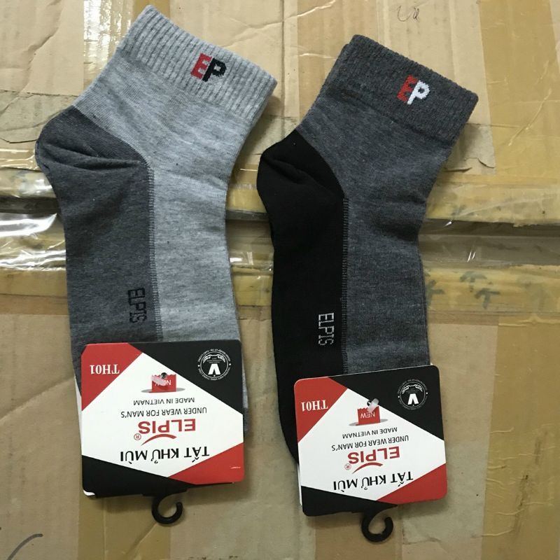 ถุงเท้าต้านเชื้อแบคทีเรียและระงับกลิ่นกายของผู้ชาย Elpis 10 คู่ - Dzung