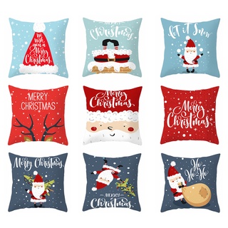 Pillow case Christmas40x40,45x45,50x50,60x60,70x70,Sofa cushions covers,Xmas Decor pillow cover