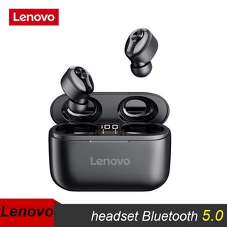 Lenovo HT18 TWS หูฟังสเตอริโอไร้สาย บลูทูธ 5.0 แบตเตอรี่ 1000mAH จอแสดงผล LED ควบคุมระดับเสียง HIFI