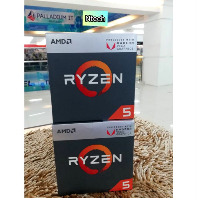 #CPU​  Ryzen​ 5​   2400G.​    Socket.​AM4.​  ของใหม่มือ1​