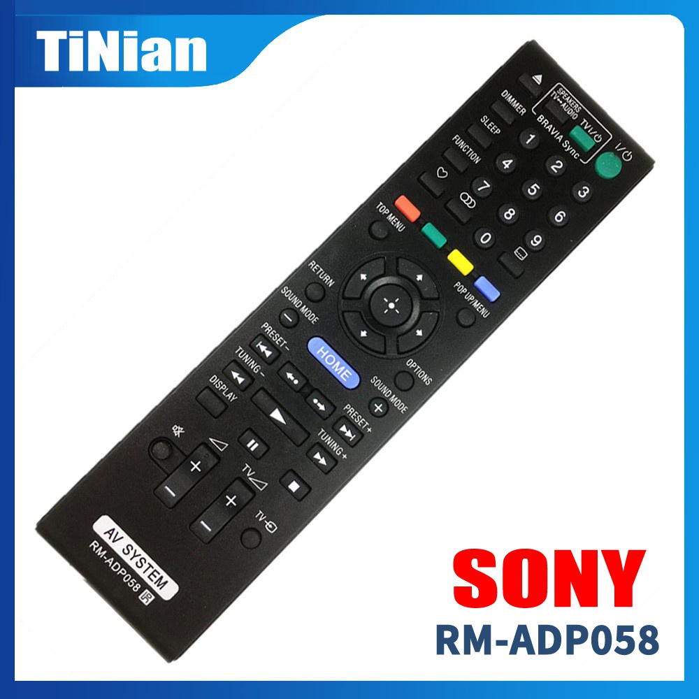 รีโมตคอนโทรล RM-ADP058 สําหรับ Sony AV BDV-E380 BDV-E880 BDV-L600 BDV-E280 HBD-N9100 HBD-F700 BDV-E5