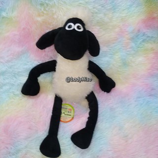 💕 Doll ตุ๊กตา Aardman 💕 ตุ๊กตาแกะ แกะฌอน Shaun The Sheep ตุ๊กตาแกะฌอน สินค้าลิขสิทธิ์แท้นำเข้าจากญี่ปุ่น  ตุ๊กตา Aardman