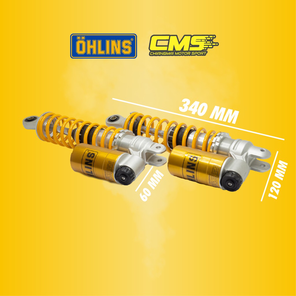 [ใส่โค้ด HAP919DK ลด 70.-]โช้คหลัง OHLINS HO427 FOR Honda PCX150 2013-2017